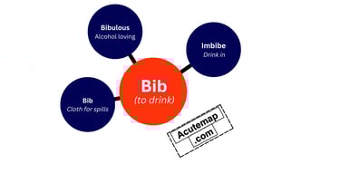 Bibo root word for ssc upsc chart in hindi