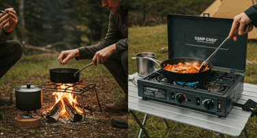 The importance of having the right gear for easy camp cooking
