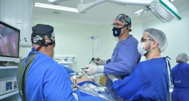 fazendo cirurgia geral