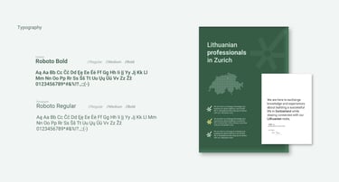 Visuell identitets eksempel – Zurilit: valg av skrifttyper og typografiske løsninger