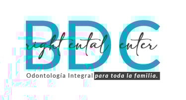 Logo de clínica dental BDC