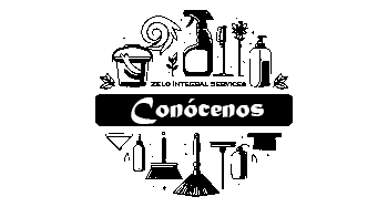 imagen de limpieza con el texto Conócenos