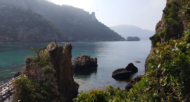 Kyra Dikea island Corfu Villa Olivia Pentati