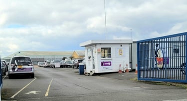 Parking long stay for passengers of Cruise Ships.
