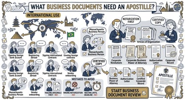 business document apostille