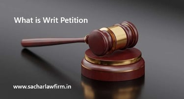 What is writ Petition