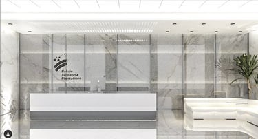 Lobby minimalis elegant Bakrie Sumatera Plantation