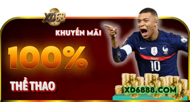 KM thể thao 100% tại XD68