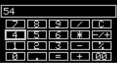 Arduboy Pocket PDA, Pocket Calculator!