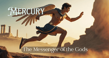 Mercury the messenger of the Gods