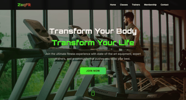 Zeqla | fitness gym services