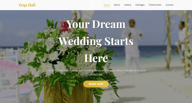 Zeqla | wedding planner/hall services