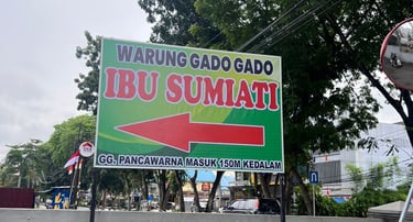 Gado-Gado Ibu Sumiati: Gado-Gado Terenak di Kota Pontianak, Lokasi di Jl. M. Sohor Gg. Pancawarna