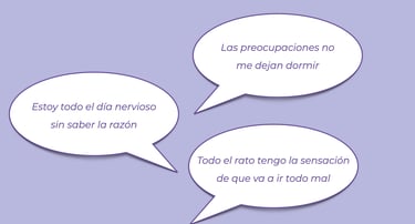 Todo el rato tengo la sensación de que va a ir todo mal