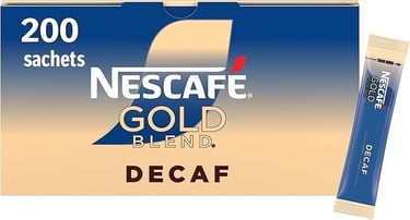 a box of nesfe gold decaf decaf decaf decaf decaf