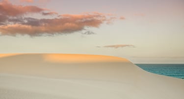 a sand dune