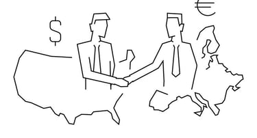 Cross-Continental Handshake