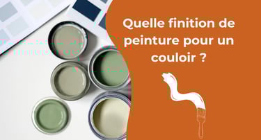 Finition peinture couloir