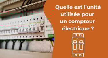 Unité utilisée compteur électrique