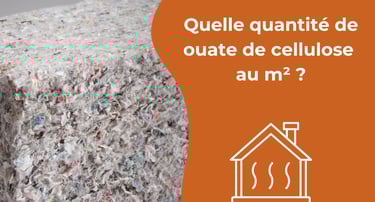 quantité de ouate de cellulose au m2 