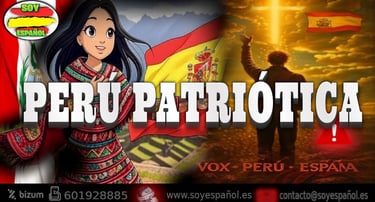 ¡HIMNO ÉPICO a Dios, Perú y España! | Patriotas Unidos con VOX 🇵🇪🇪🇸  ¡Enciende la Llama del Orgu