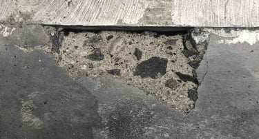 Réparation urgente sol industriel