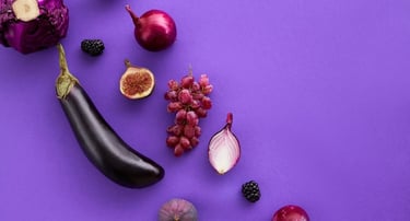     Purple carrots or cabbage – Slice finely into slaws or stir-fries. 