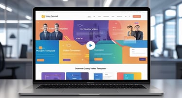 video website template