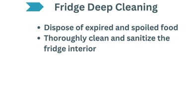 fridge deep cleaning