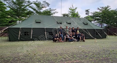 tenda pleton standar tni