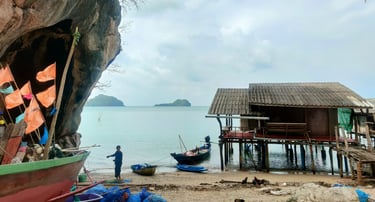 บ้านตาโฮมสเตย์ อ่าวคราม ou Ban Ta Homestay, Sawi Chumphon
