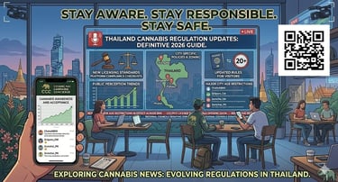 Thailand cannabis news update showing legal changes and cannabis industry developments in Bangkok Phuket Chiang Mai Pattaya