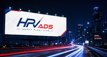 Outdoor advertising services in Theni by HPV Ads including LED screens, hoardings & digital displa