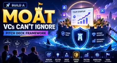 Build a Moat VCs Can't Ignore: Pitch Deck Framework