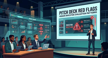 Pitch Deck Red Flags: Hidden Investor Evaluation Patterns
