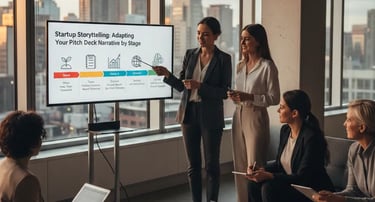 Startup Storytelling: Adapting Your Pitch Deck Narrative by Stage