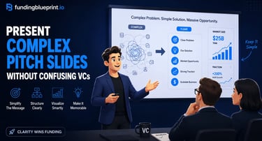 Present Complex Pitch Slides Without Confusing VCs