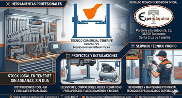 Herramientas para taller Tenerife
