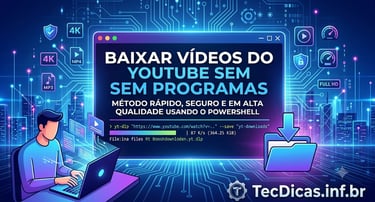 Baixar Vídeos do YouTube, sem Sites ou Apps
