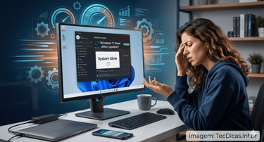 Windows 11 Lento Após Atualização? Como Resolver e Deixar o PC Rápido Novamente