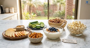 Healthy snacks that can help with natural weight management and reduce hunger.