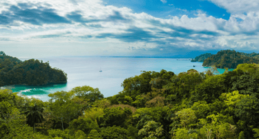 vista de quepos em manuel antonio costa rica
