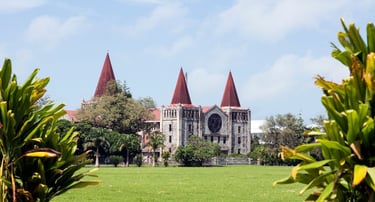 foto da igreja no centro de nukkualofa tonga