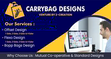Carry Bag Design, Jhola Design, Carrybag Design custom carry bag design with company logo