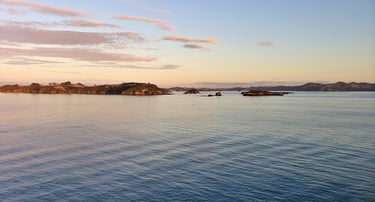Bay of Islands in Northern New Zealand