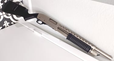 pump shotgun