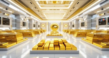 Simbolizando o Fundo de Reservas em Ouro | Patrimônio da Comunidade Humana