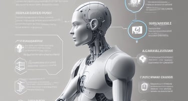 an abstract image of a sphere with dots and lines