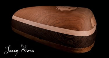 Caisse de résonnance brut de la jazzy-kora