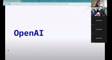 OpenAI speaker at IntelliHer workshop